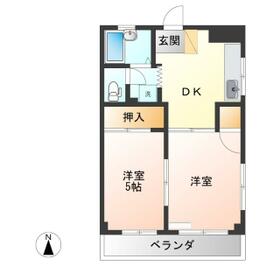 サンハイツPARTⅠの間取り