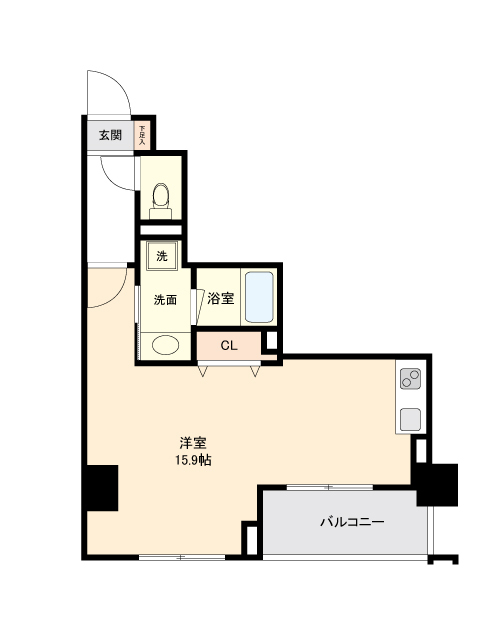 プライマル板橋本町の間取り