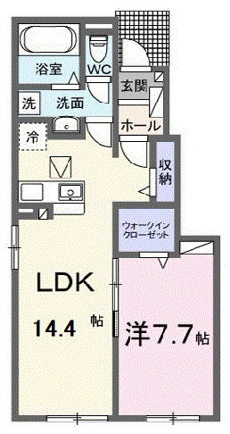 カファーラ・Nの間取り