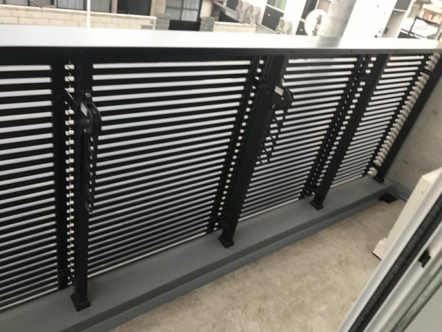 12/15 バルコニー