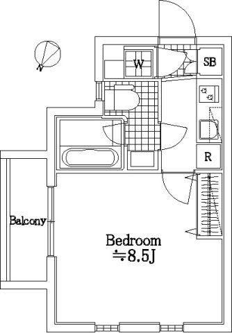 ステージグランデ西調布アジールコートの間取り