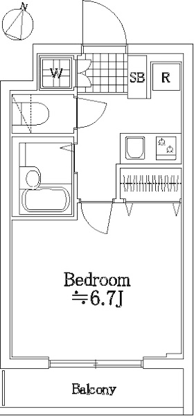 菱和パレス大塚の間取り