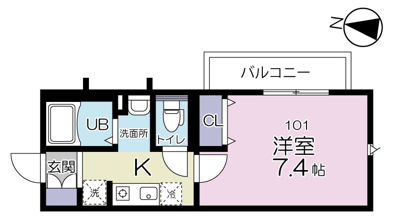 Resco Espoirの間取り