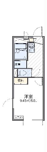 レオパレスエルデンアイの間取り