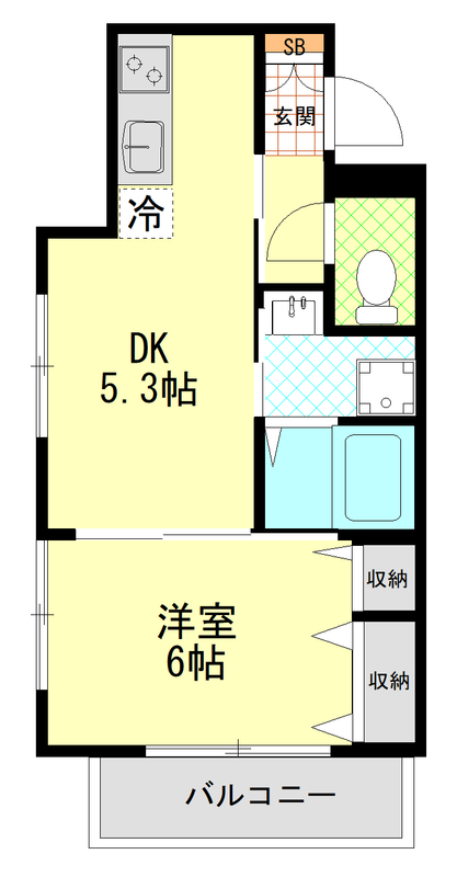 NAKAHA LIFEの間取り