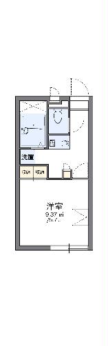 レオパレスベアートの間取り