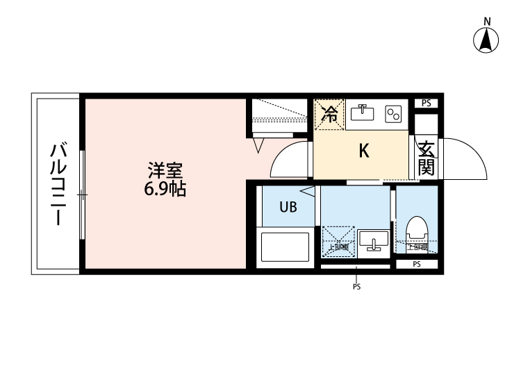robot home 前原Ⅱ(ロボットホームマエバラツー)の間取り