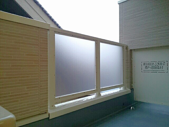 12/20 バルコニー