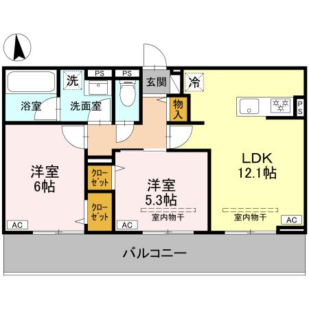 2/7 間取