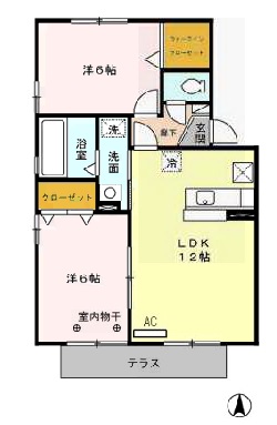 ロイヤルガーデン吉川 A/B/C/D/Eの間取り