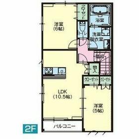 ウィンディタウン貝島Ⅱの間取り