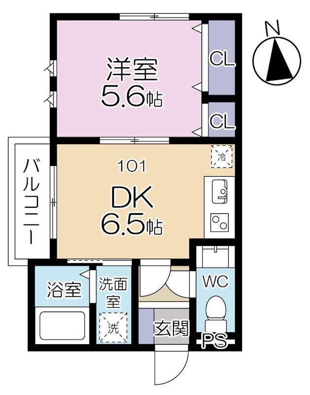 セイ ブロッサムの間取り