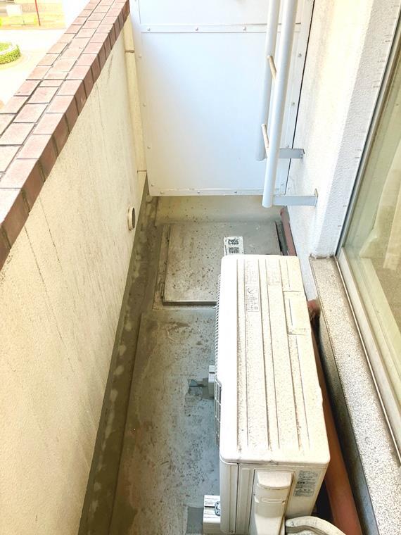 10/14 バルコニー