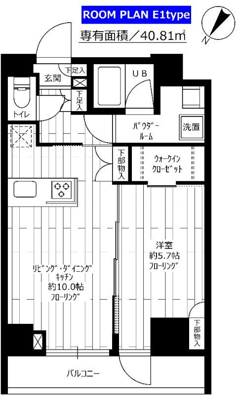 ステージファースト東大前の間取り
