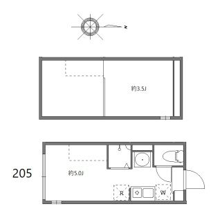 ハーモニーテラス小岩ウエストⅡの間取り