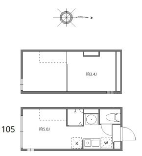 ハーモニーテラス小岩ウエストⅡの間取り