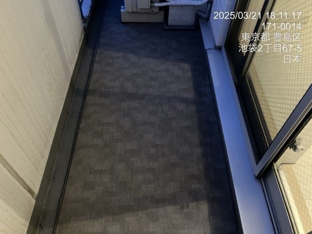 12/16 バルコニー