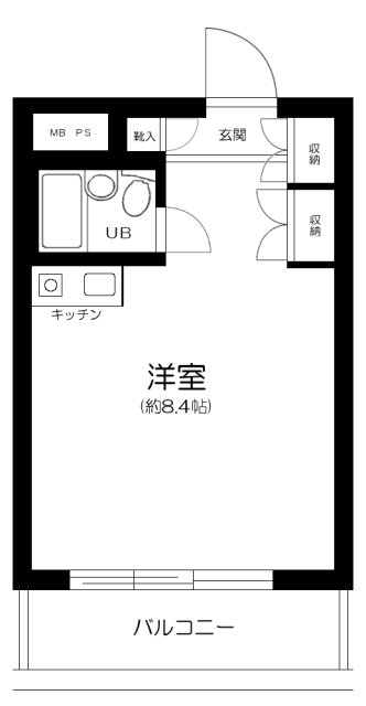 ダイアパレス上野の間取り
