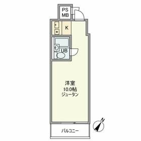 タウンハイツ銀座の間取り