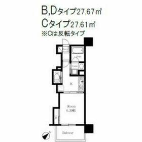 リアライズ清閑町の間取り