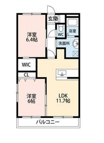 コルベーユの間取り