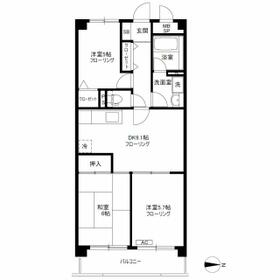 ビラカーサお花茶屋の間取り