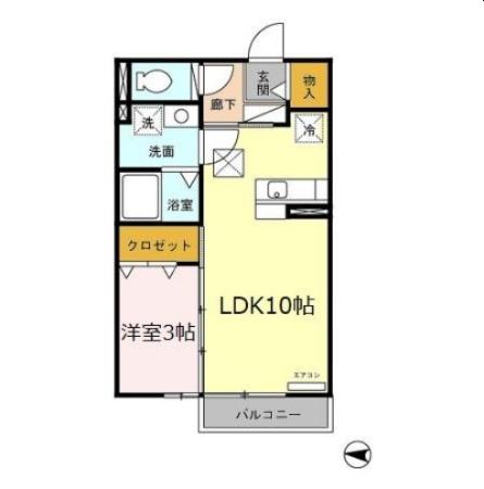 モナリエ山城の間取り