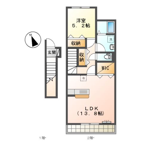 MAISON サクラの木の間取り