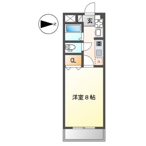 サンフィールド篠栗Ⅱの間取り