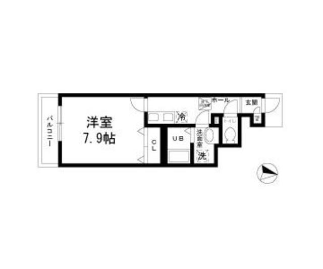 セノーテ大泉学園B棟の間取り