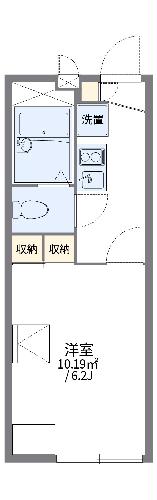 レオパレスCALMの間取り