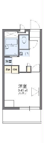 レオパレスKOUYAの間取り