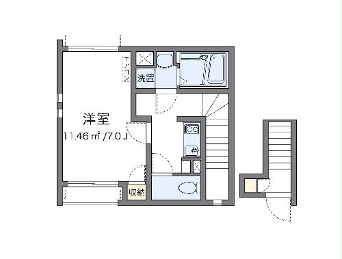 クレイノオリーブハウスⅧの間取り