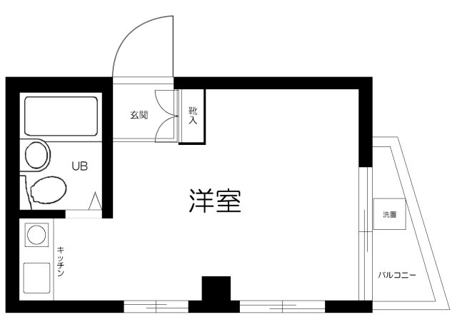 恵ビルの間取り