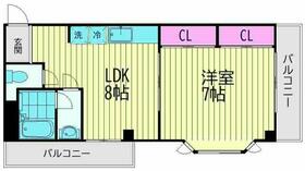 クローバーハイムⅡの間取り