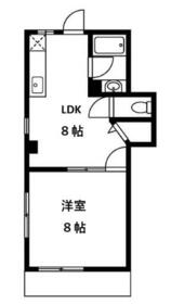 マンション牧野の間取り