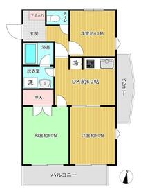 アメニティーコートの間取り