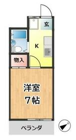 ソネットフジワラの間取り