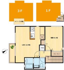 Courtyard Kitamagomeの間取り