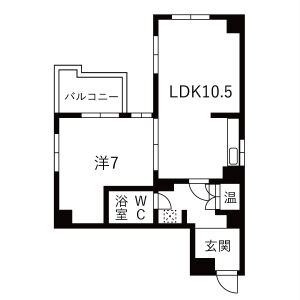ライオンズマンション丸の内の間取り