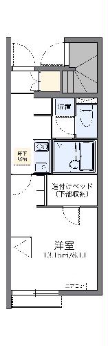 レオネクストケントコートの間取り