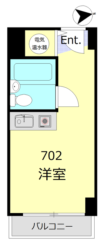 上野アビタシオンの間取り