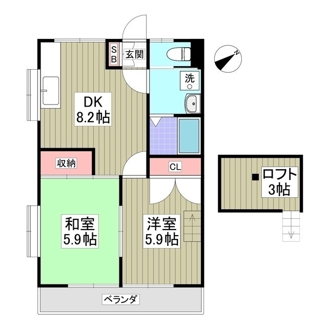 Dsガーデンの間取り