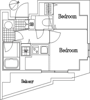 エクセルシオール荻窪の間取り