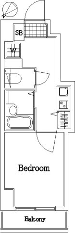 プレール東池袋の間取り