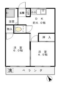 高橋ハイムの間取り