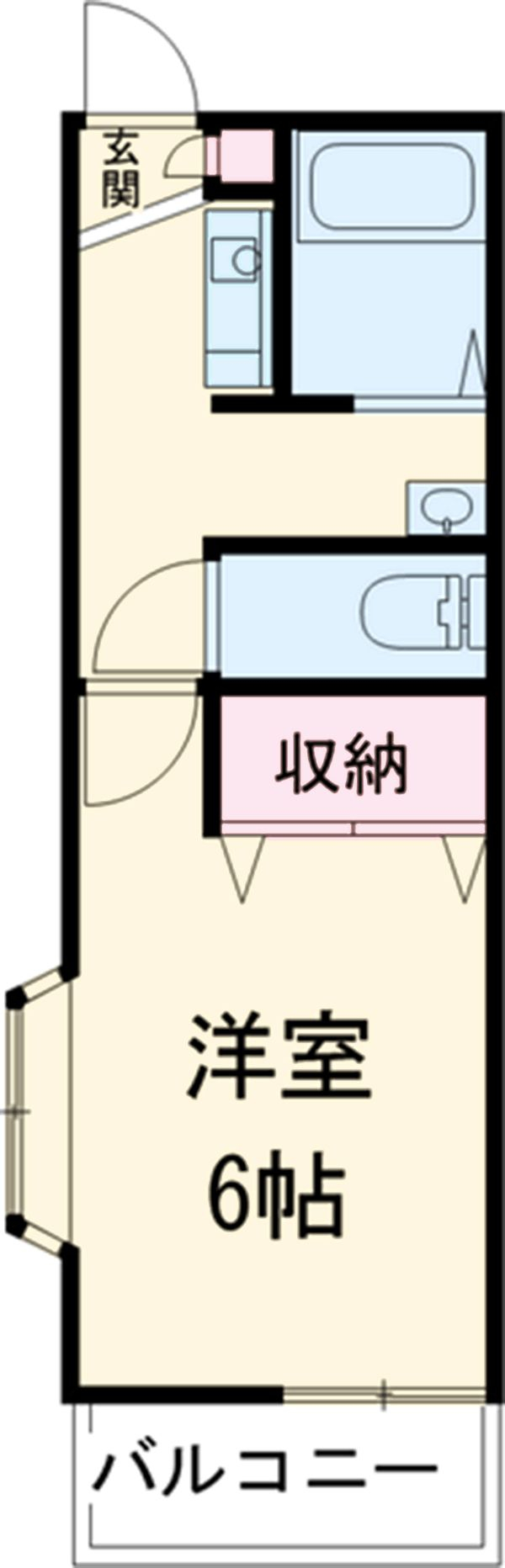 マ・ピエス西生田の間取り