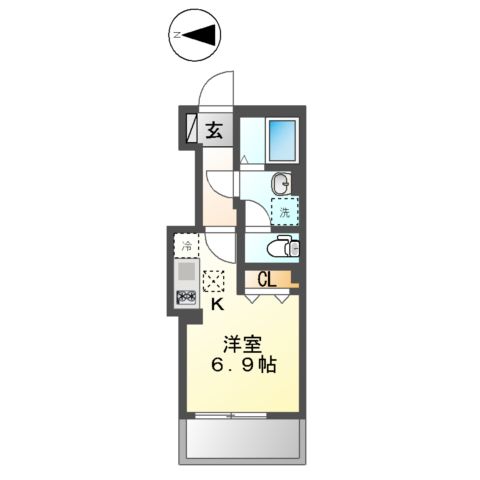 ジグオー・パークウエストの間取り