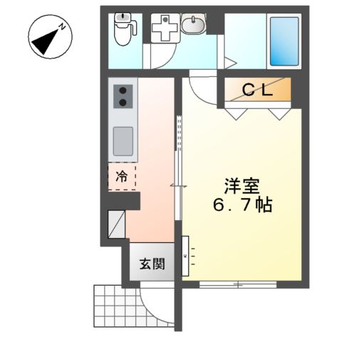 ESPOIR HILLSの間取り