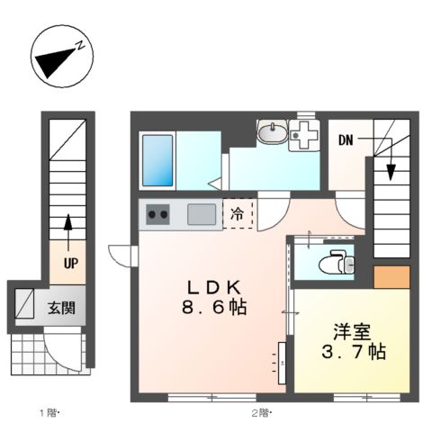 ESPOIR HILLSの間取り